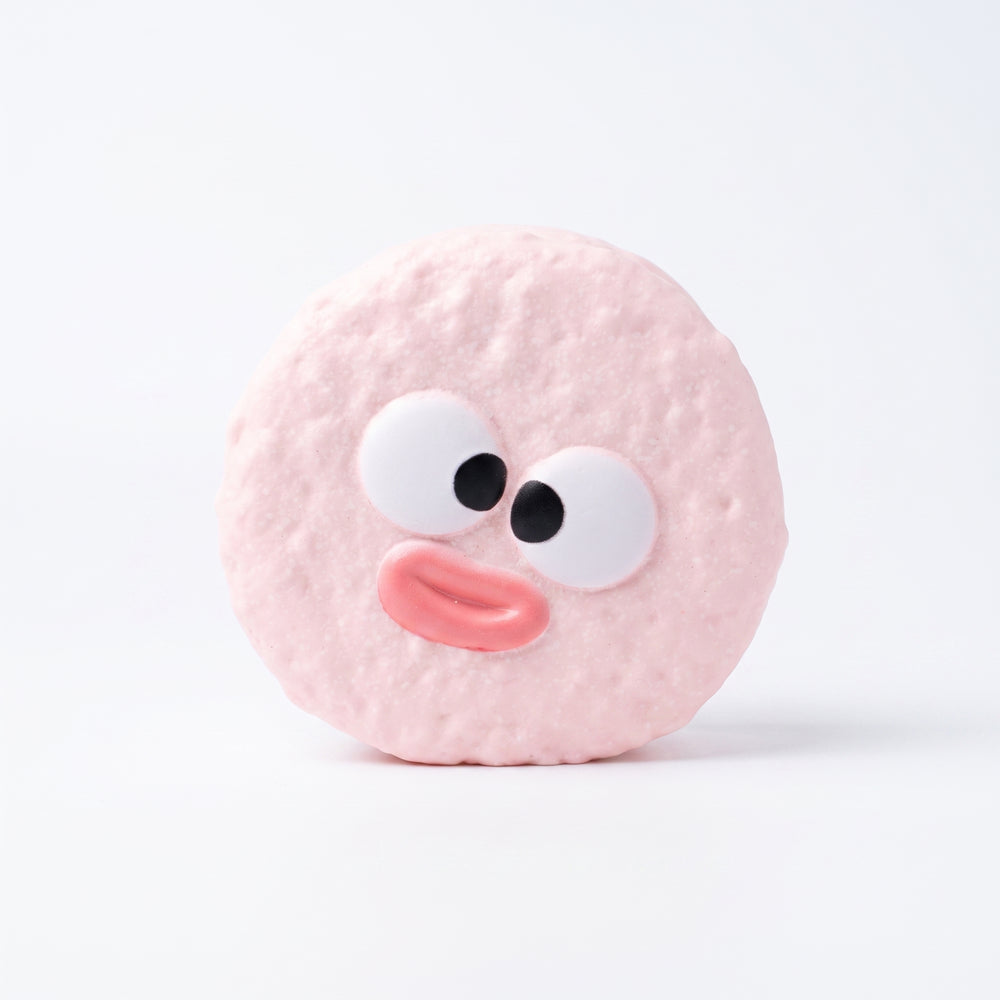 Pouty Puff Pink Meltdown pink slow rising squishy | PU foam squishy