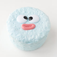 Pouty Puff Blue Mood blue slow rising squishy | PU foam squishy