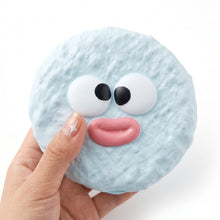 Pouty Puff Blue Mood blue slow rising squishy | PU foam squishy