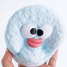 Pouty Puff Blue Mood blue slow rising squishy | PU foam squishy