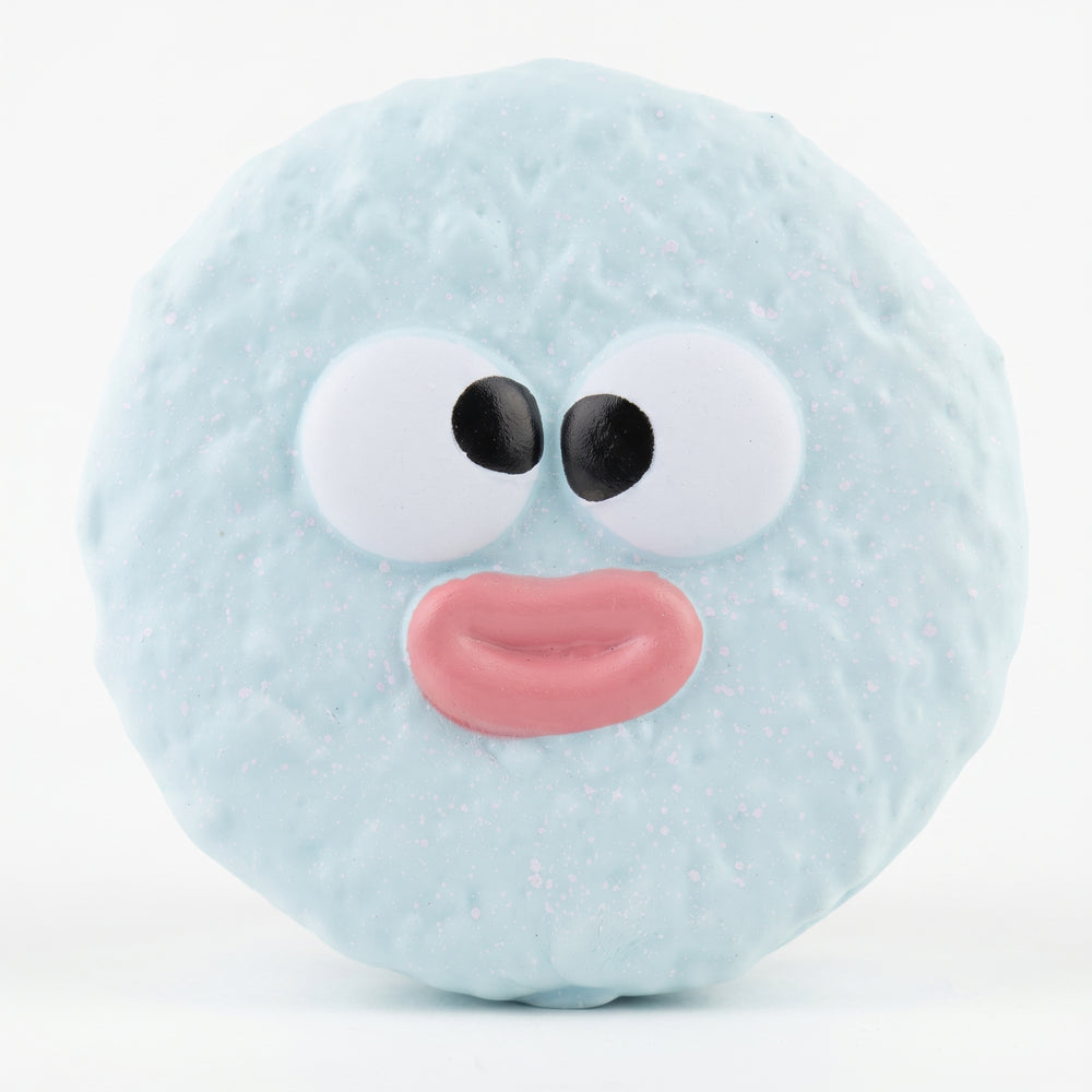 Pouty Puff Blue Mood blue slow rising squishy | PU foam squishy