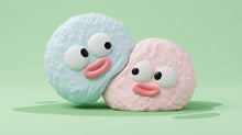 Pouty Puff Duo pink & blue slow rising squishy ｜PU foam toys
